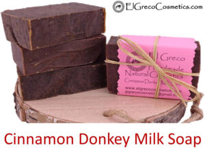 3pack cinnamon donkeymilk soap