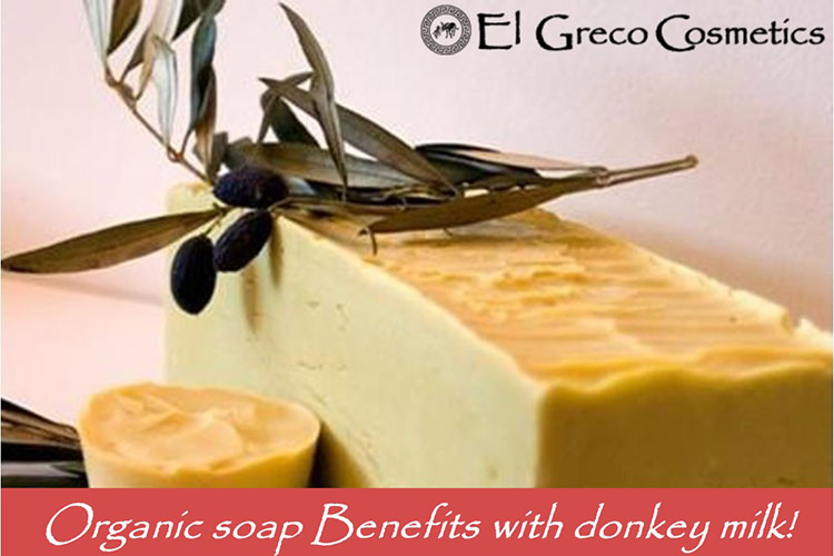 Organic soap Benefits with donkey milk