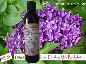 Donkey milk body lotion