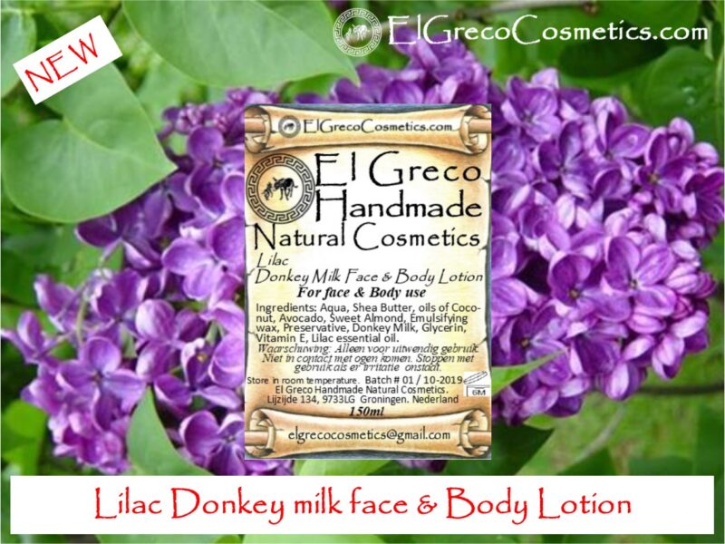 Lilac Donkey milk body lotion _01