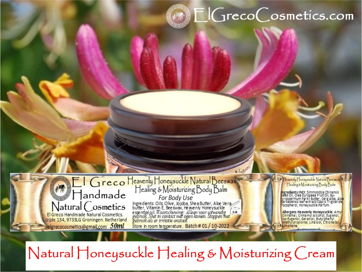 Honeysuckle Natural Healing-Cream and Moisturizing-Cream - EL GRECO  COSMETICS