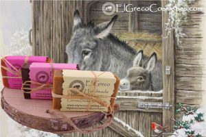 Natural beauty donkey milk soap