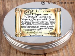 Natural Shaving Donkey Milk Soap_01