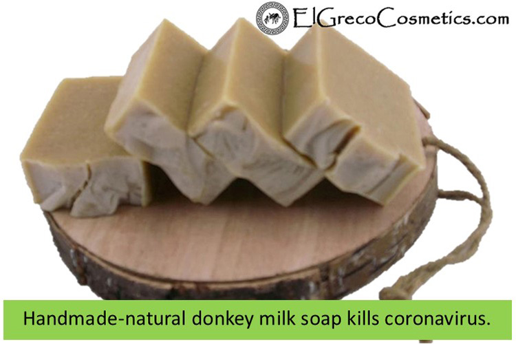 handmade-natural donkey milk soap