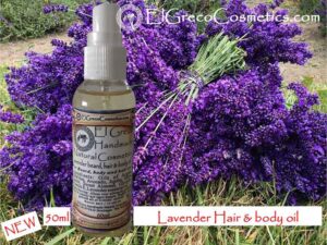 Lavender hair & body oil