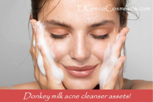 Donkey milk acne cleanser assets