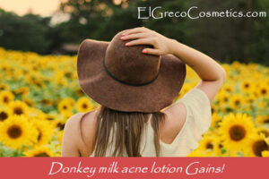 Donkey milk acne lotion Gains