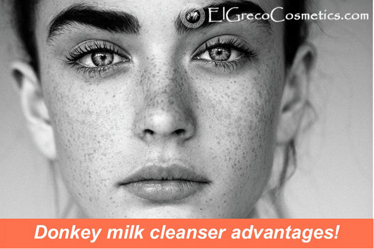 Donkey milk cleanser advantages