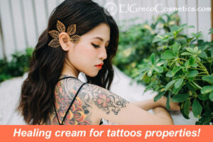 Healing cream for tattoos properties