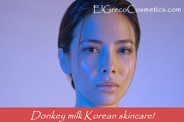Donkey milk Korean skincare