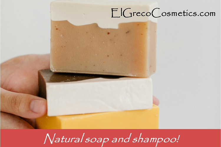 Natural soap and shampoo