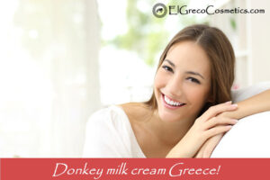 Donkey milk cream Greece