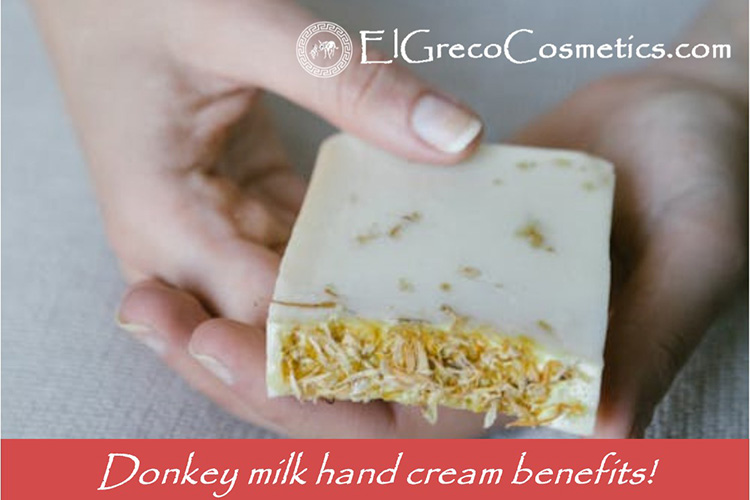 Donkey milk hand cream benefits