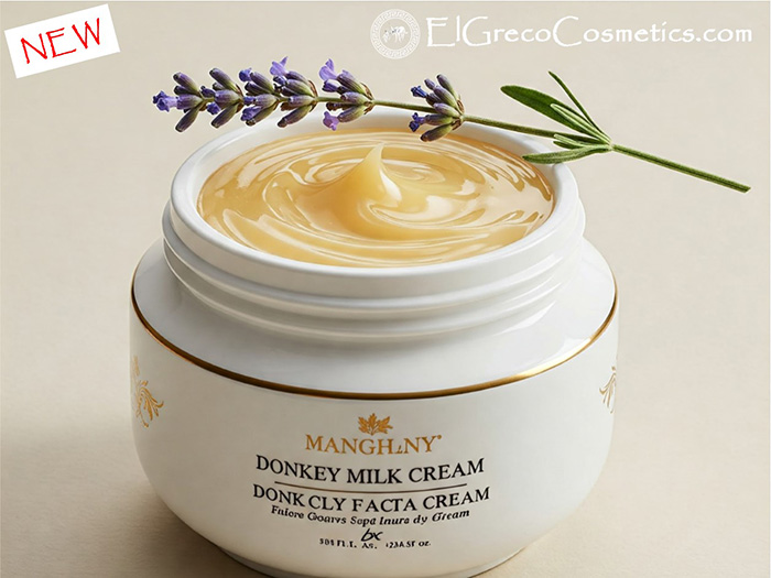 Donkey milk face cream